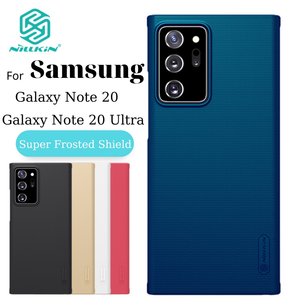 Ốp điện thoại cho Samsung Galaxy Note 20/Note 20 Ultra NILLKIN Super Frosted Shield bằng PC cứng mặt nhám thời trang