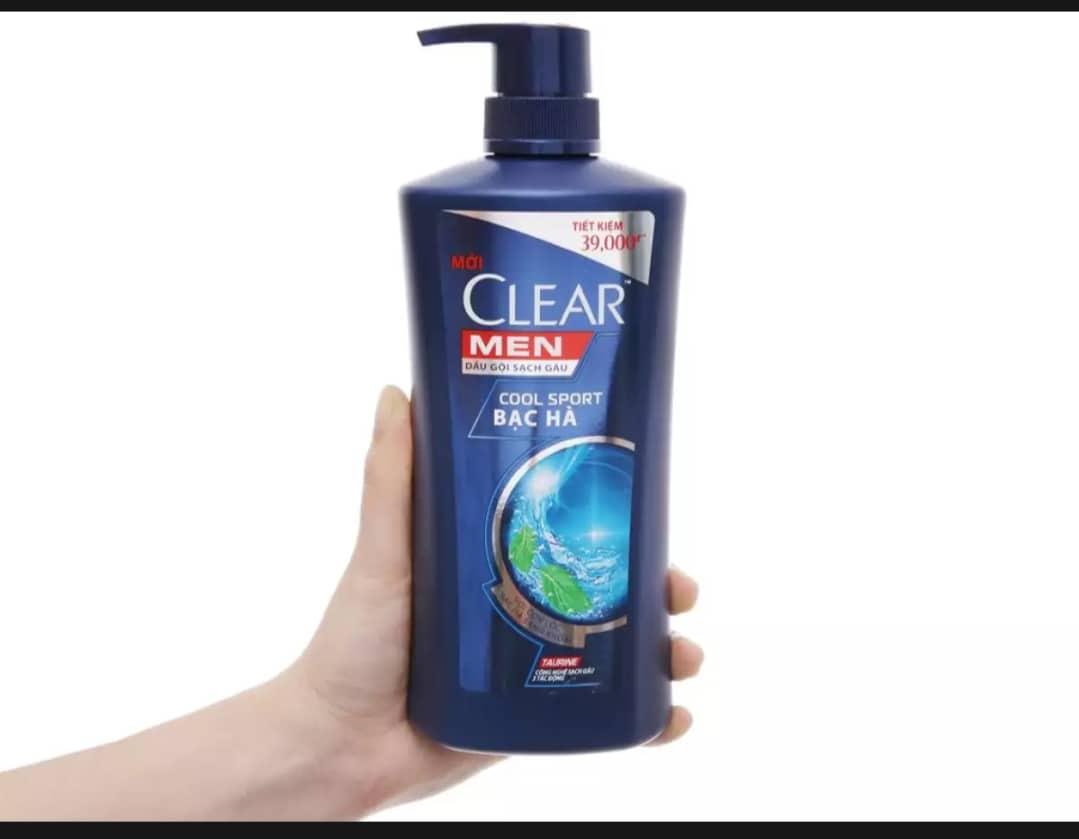 Dầu gội clear men 650ml
