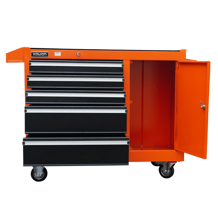 Tủ dụng cụ 5 ngăn có bánh xe kowon kjs-38