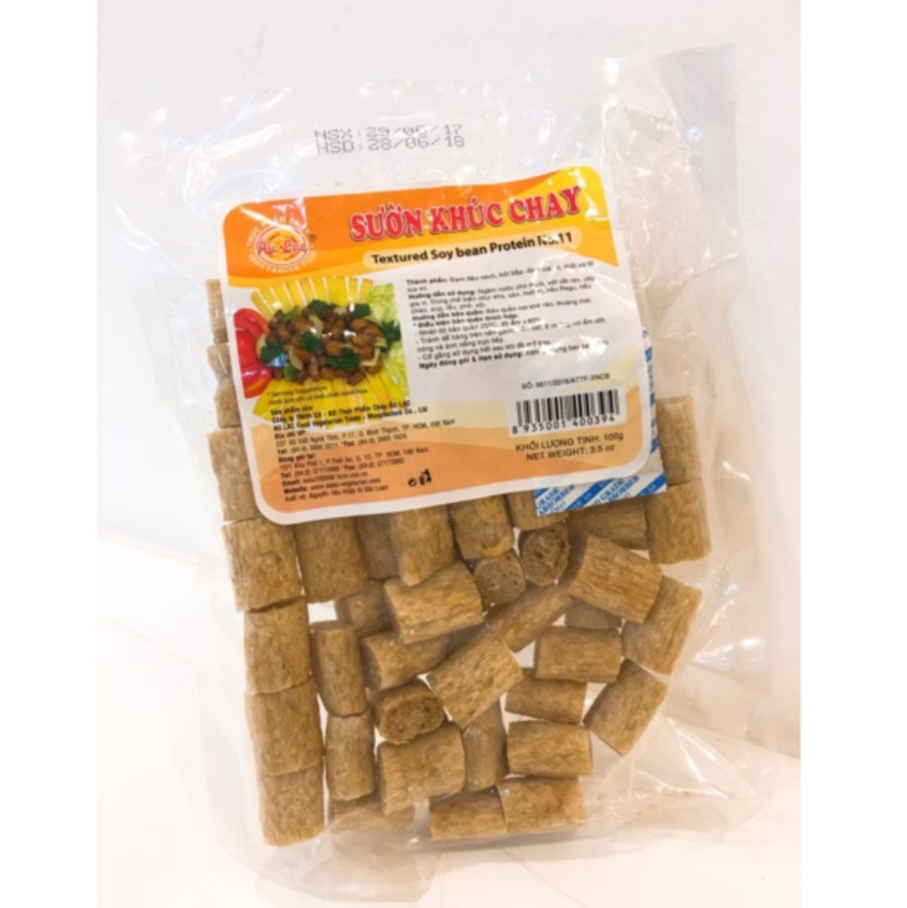 Sườn khúc chay âu lạc