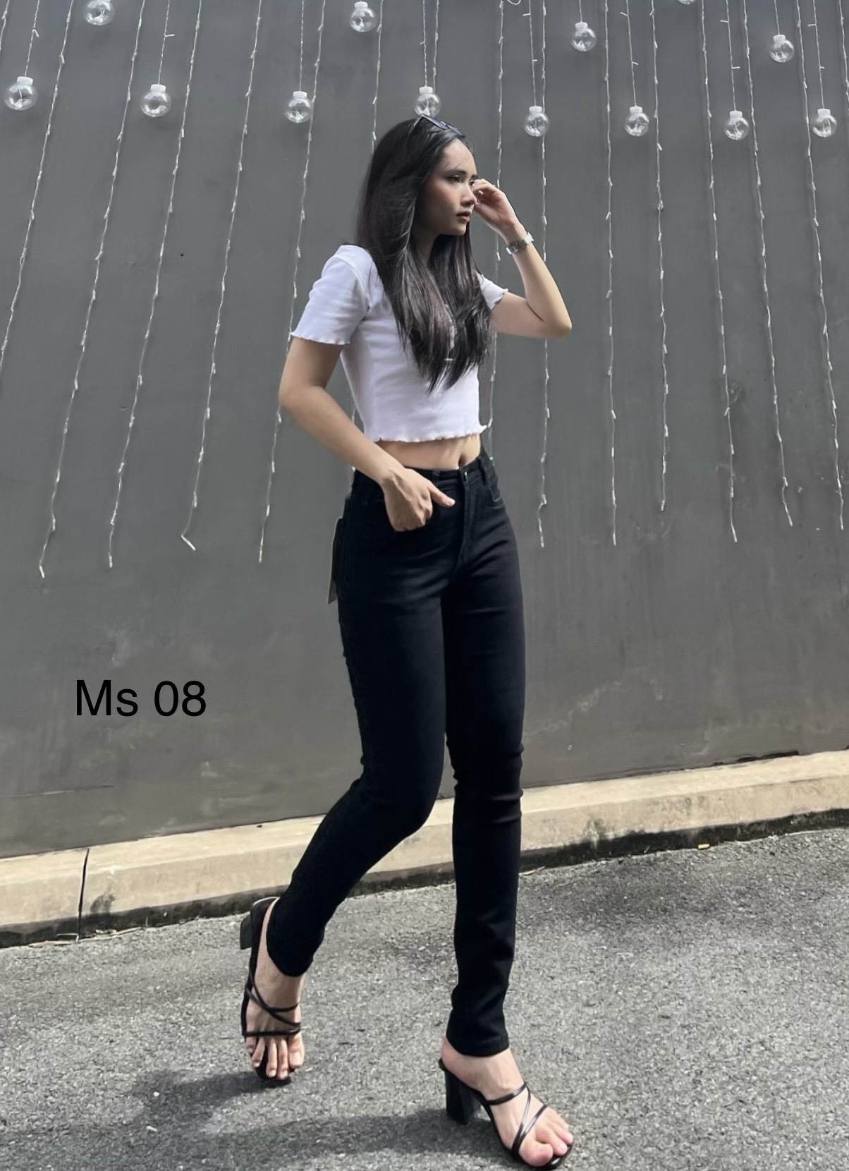 Quần jean nữ lưng cao vừa quần bò nữ cạp cao dáng skinny ôm thun giãn nhiều màu đen, xanh đậm, xanh nhạt, xanh đen, xám khói size 28-40 hagi jeans