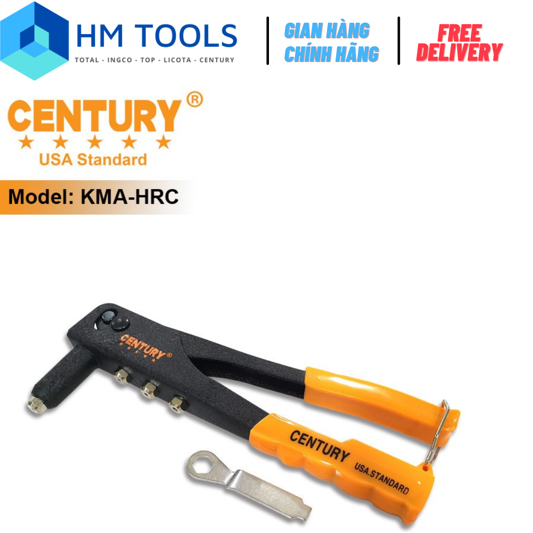 [2021] KÌM RÚT TÁN ĐINH RIVE CENTURY - DÀI 250mm - SIZE 2.4mm, 3.2mm, 4mm, 4.8mm