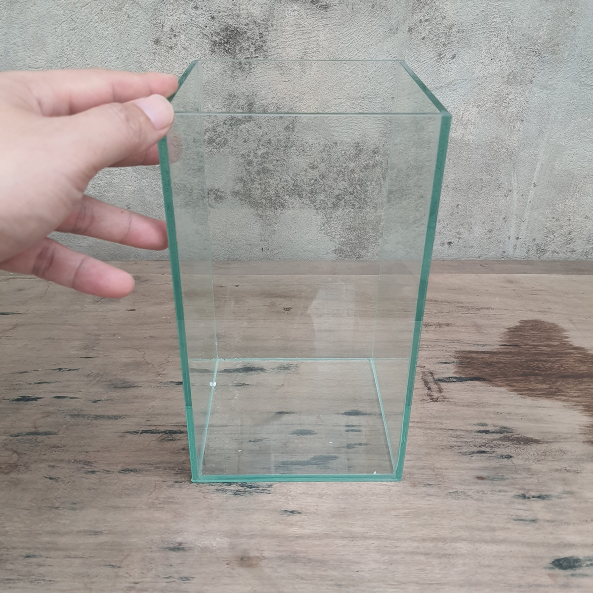 Bể cá, hồ cá kích thước 13 x 13 x 23 cm