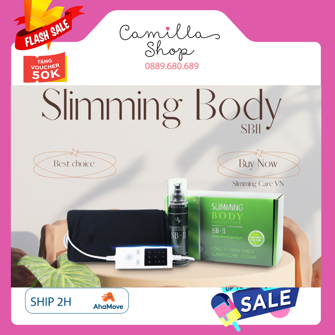 Bộ đai ủ nóng Slimming Body 2 SB2 cải tiến ủ nóng tan mỡ giảm mỡ