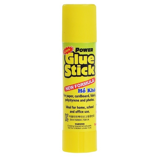 Hồ khô vàng glue stick g36s thỏi cây 8g / keo khô dán 8gr