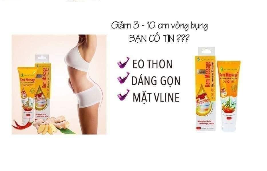(SALE) KEM TAN MỠ BỤNG NGÂN BÌNH