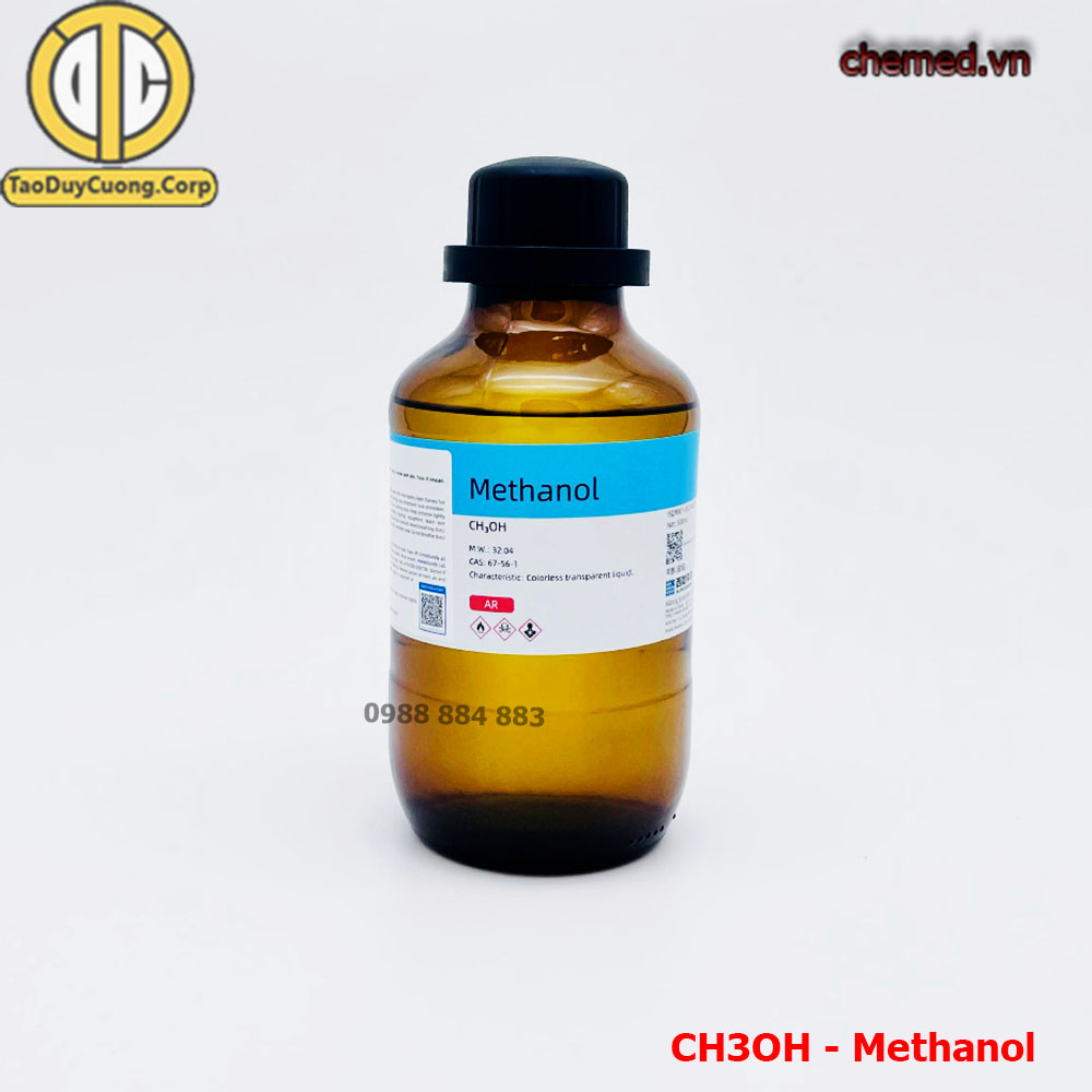 Hóa chất CH3OH - Methanol dùng trong thí nghiệm 500ml