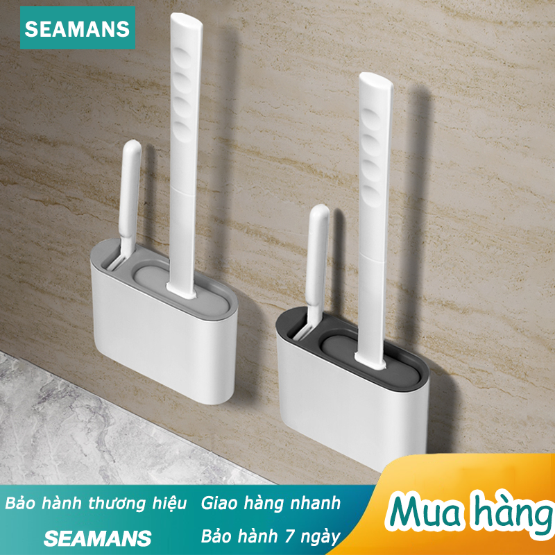 Seamans bàn chải vệ sinh toilet cỡ lớn + bàn chải nhỏ cán dài