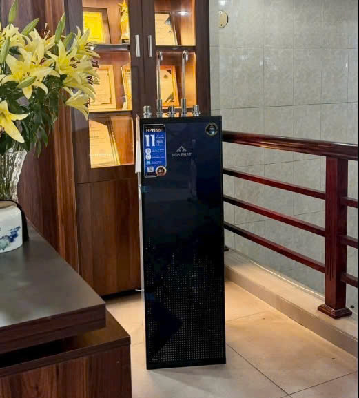 ( Bảo hành 36 tháng) Máy lọc nước RO nóng nguội lạnh Hòa Phát HPN666 11 lõi, công suất 20 lít/giờ