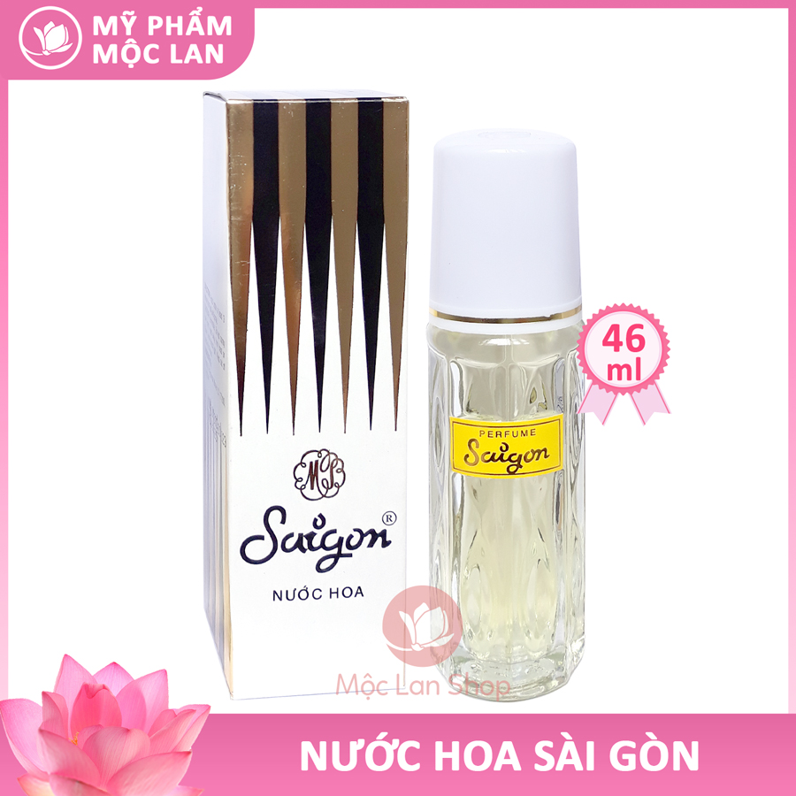 Nước hoa nữ thơm lâu, nước hoa Sài Gòn sọc vàng đen 46ml hương quyến rũ nồng nàng - Mỹ phẩm Mộc Lan