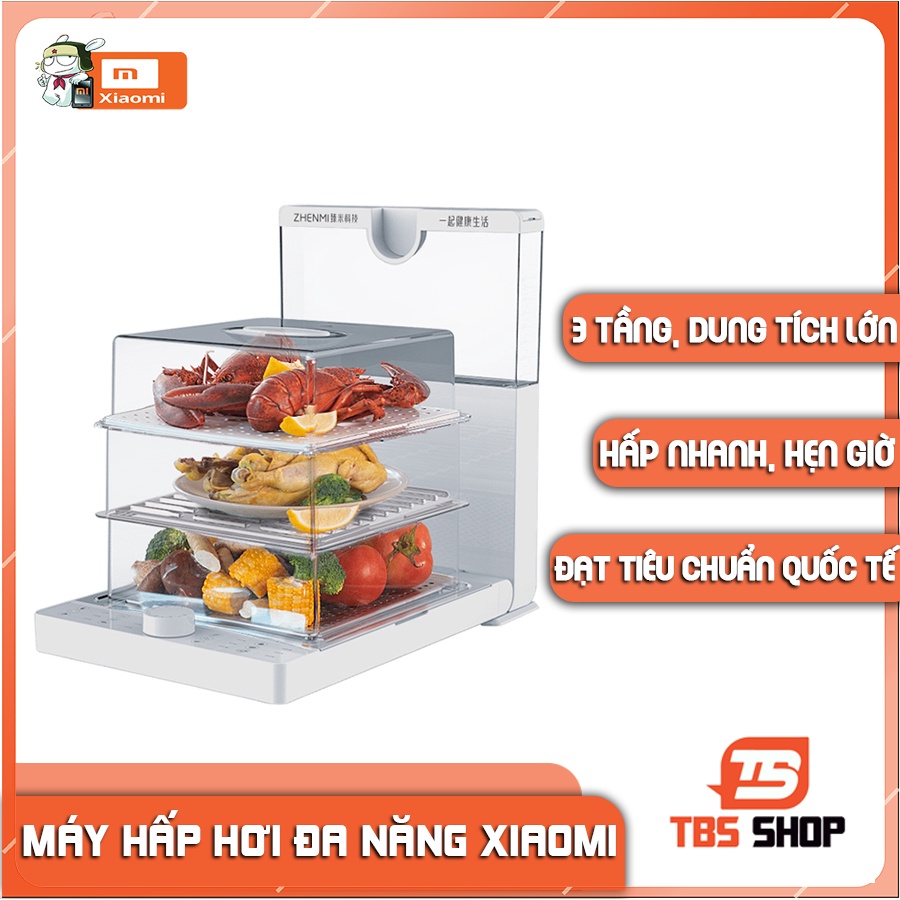 Nồi hấp hơi đa năng xiaomi zhenmi z1 - máy hấp đồ ăn đa năng xiaomi z1