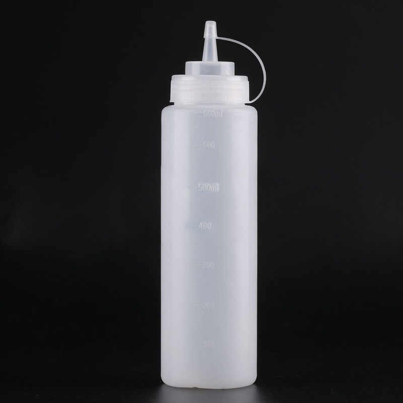 [HCM]Sauce squeeze bottle – Bình xịt sốt socola caramen 360 ml có vạch chia KP-IM048