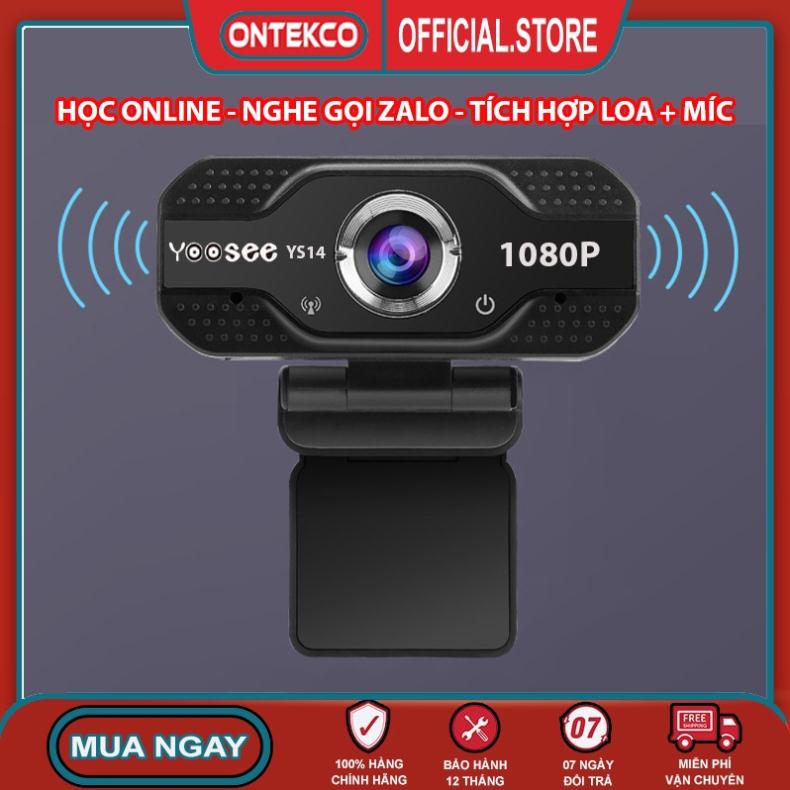 Webcam1080P / 720P Máy Tính Camera Có Mic - Wc Yoosee Cho PC Học Online ZOOM, Trực Tuyến, Gọi Video Sắc Nét