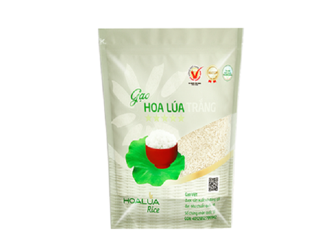 Gạo sạch hoa lúa trắng 2 kg