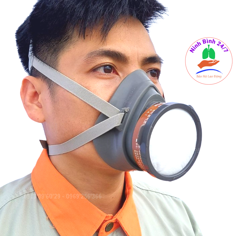 Mặt nạ phòng độc 3m 3200 phin 3301, phun sơn, chống độc phun thu.ốc sâ.u