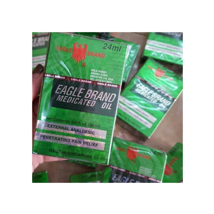 Dầu gió xanh singapore 2 nắp 24ml tamik