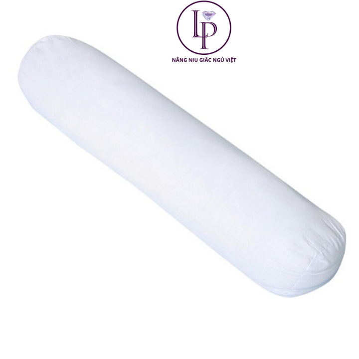 Gối hơi - ruột gối ôm lan bedding cao cấp 35 x 100cm bông nguyên chất êm ái - thế giới gối lan bedding