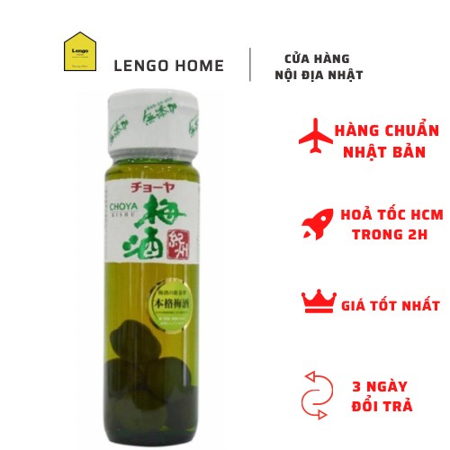 Nước mơ trái cây choya 720ml nhật bản