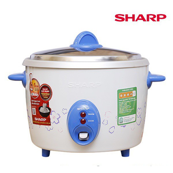 Nồi cơm điện nắp rời sharp ksh-d06v