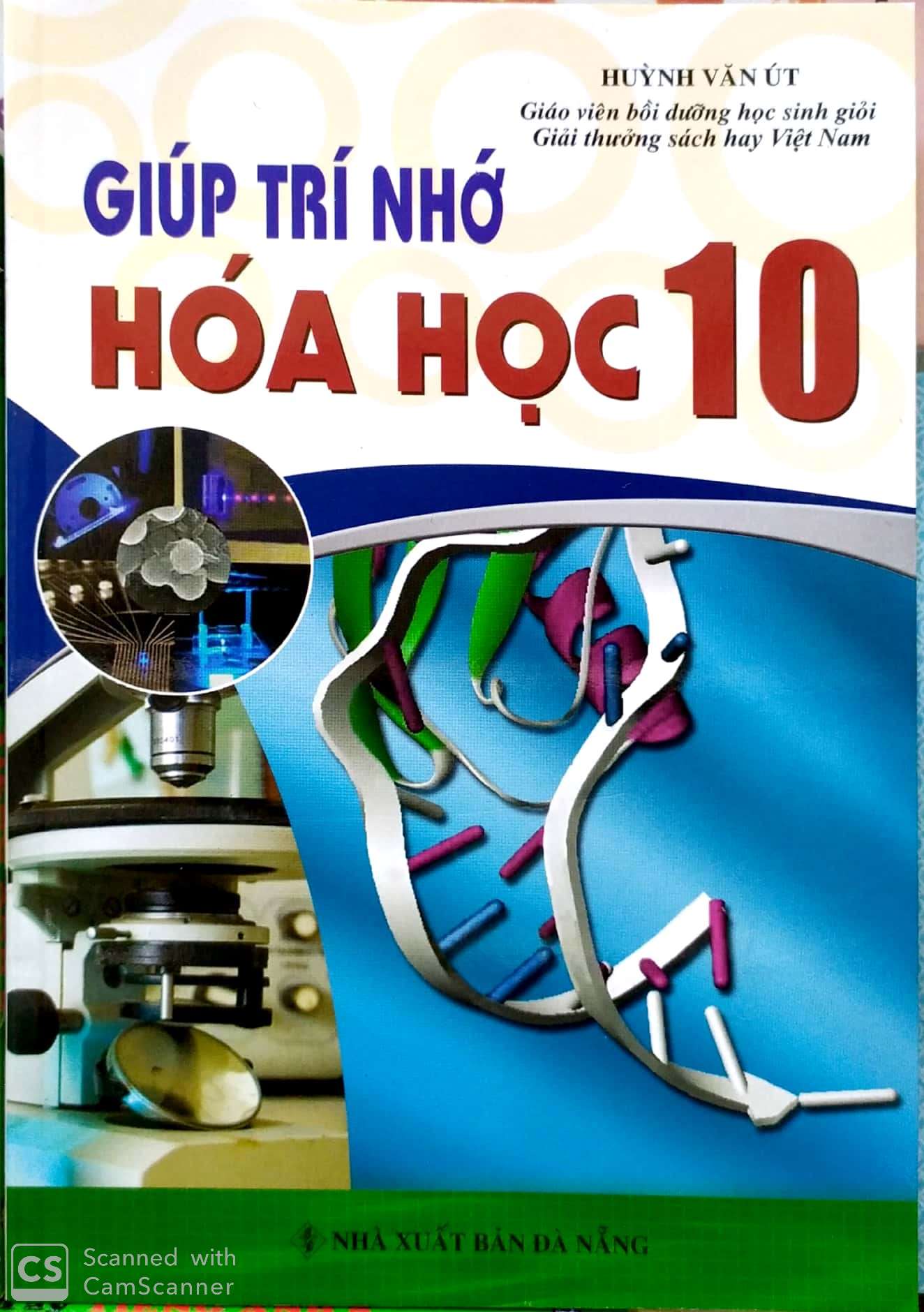 Giúp trí nhớ hóa học 10
