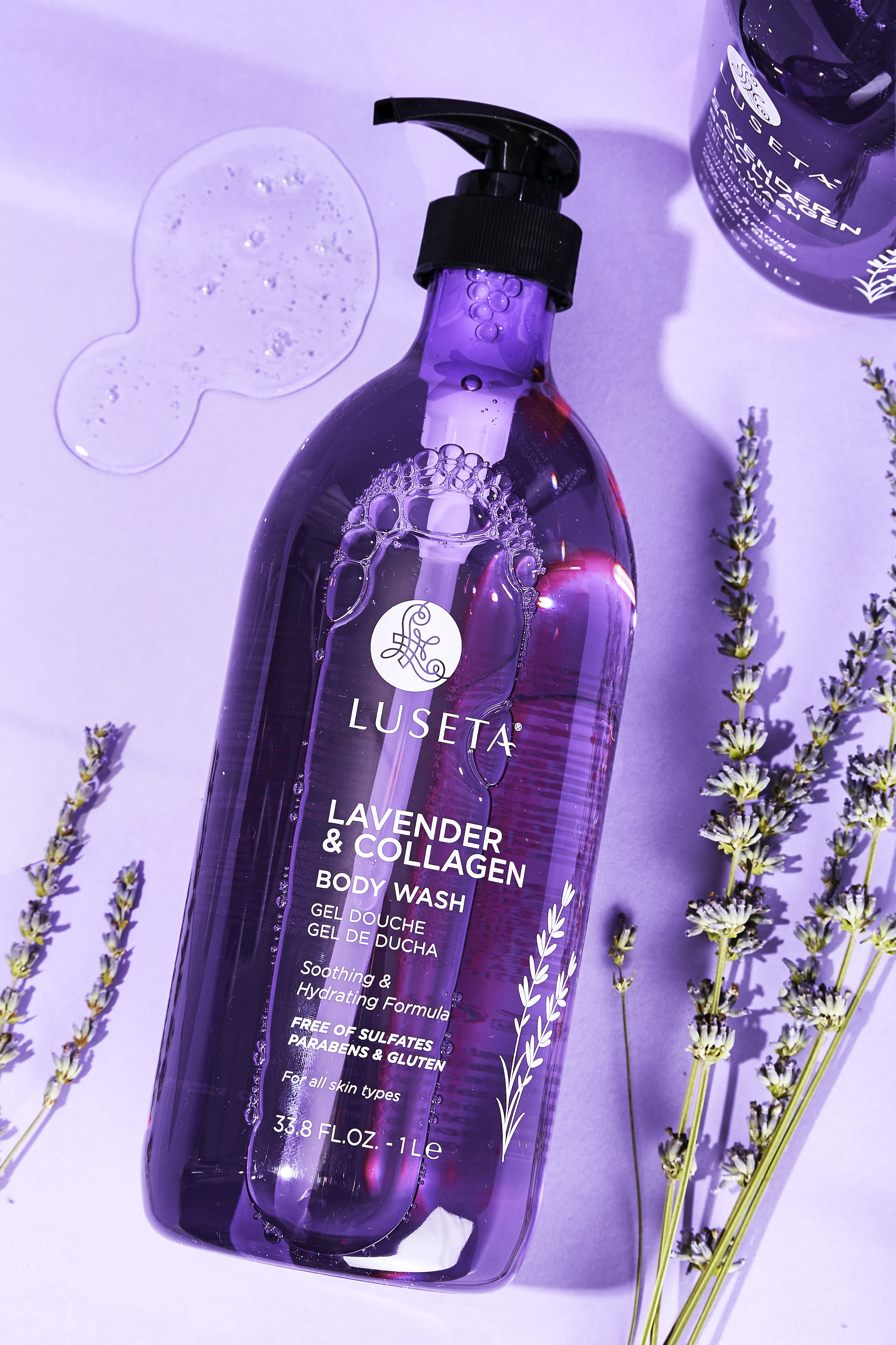 SỮA TẮM LUSETA LAVENDER & COLLAGEN