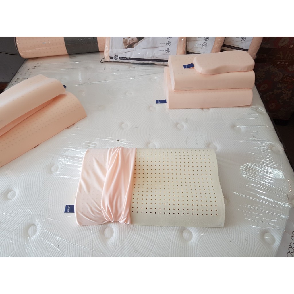 Gối cao su 100% thiên nhiên Liên Á Contour nâng đỡ cổ , chống ngáy