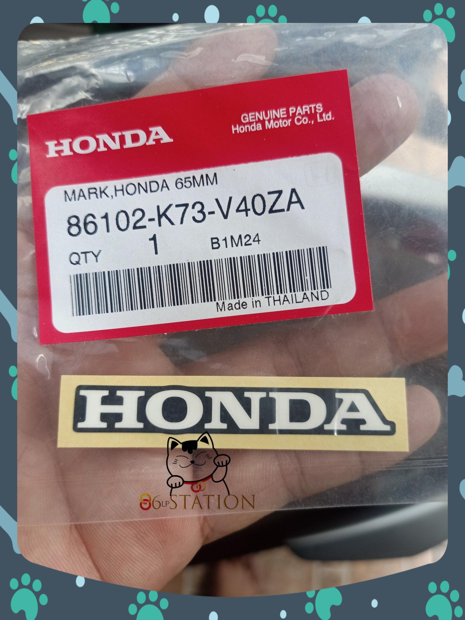 Tem honda dán dè biển số wave 125i future led chính hãng honda thái