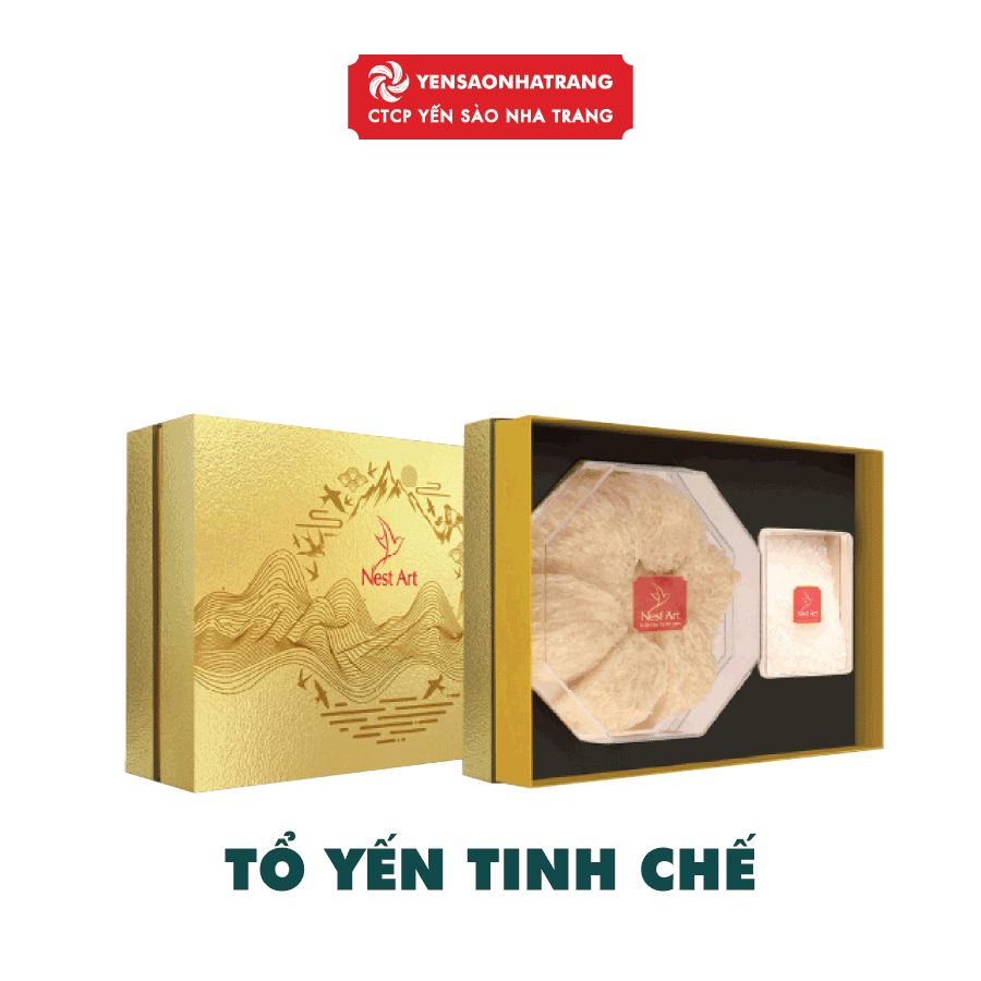 [HCM]Tổ Yến Tinh Chế Thượng Hạng Nest Art 100g - Yến Sào Nha Trang