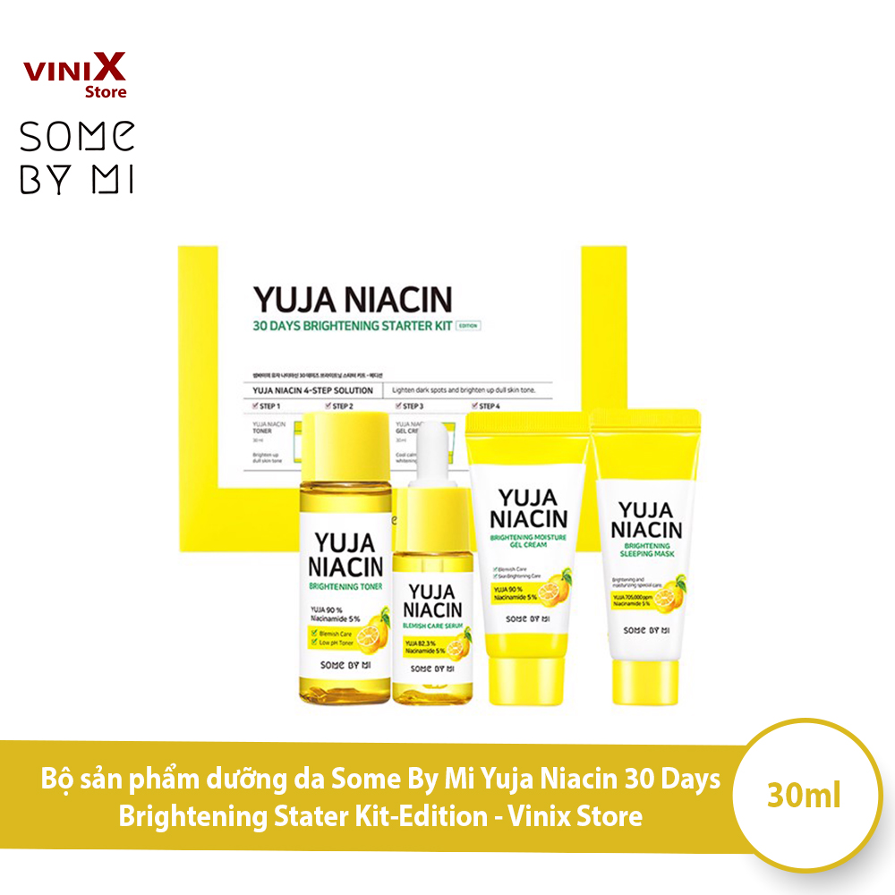 Toner Some By Mi Yuja Niacin 30 Days Brightening Stater Kit-Edition - Vinix Store