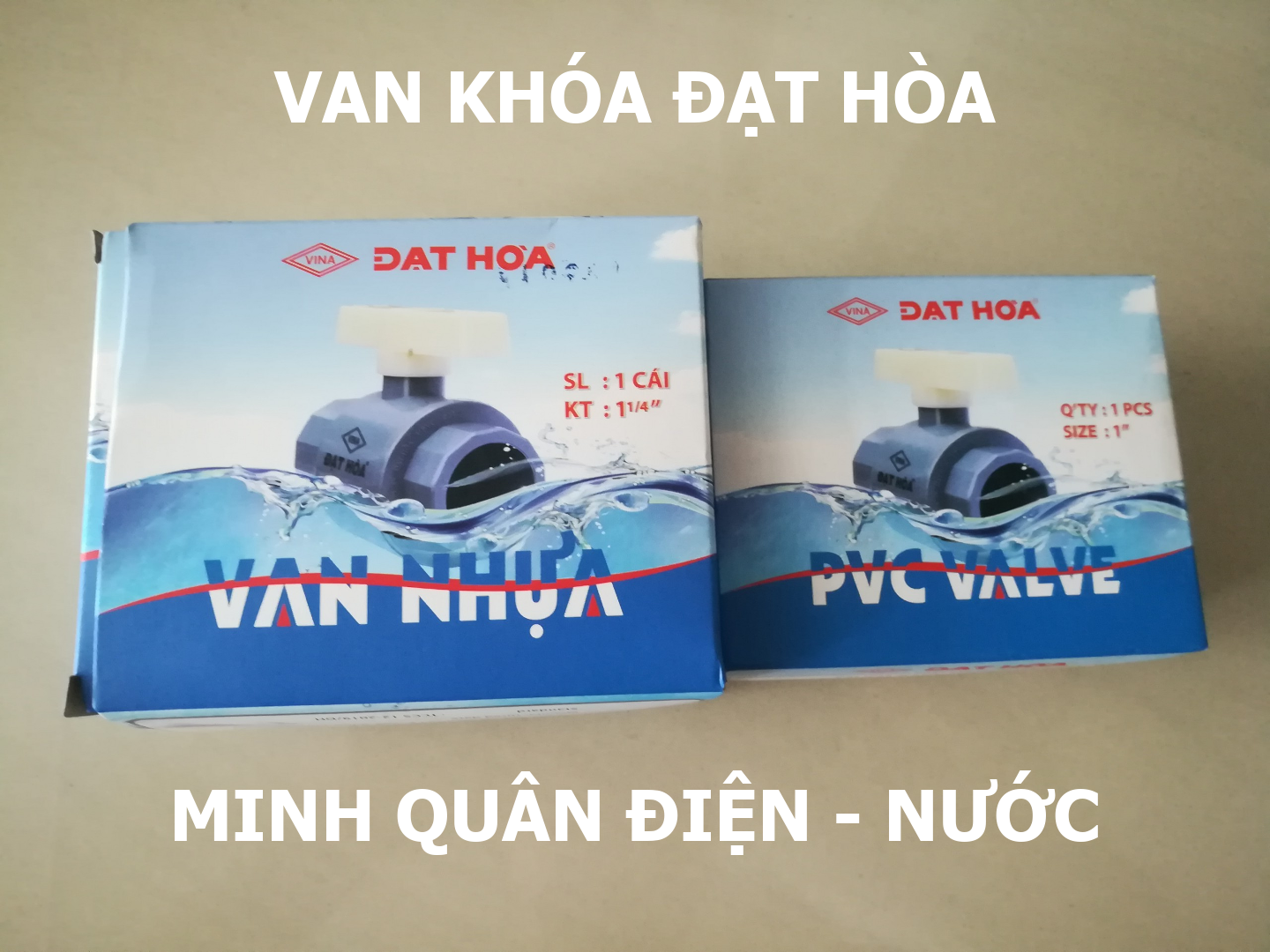 Van khóa ống nước đạt hòa van khóa phi 34 van phi 42 van phi 49