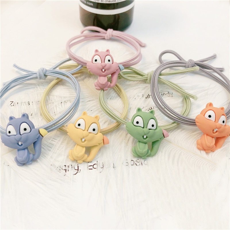 Chun buộc tóc/Cột tóc hình sóc cute CT02V