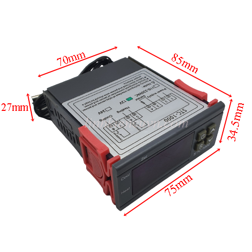 Bộ điều khiển nhiệt độ kỹ thuật số stc-1000 12v