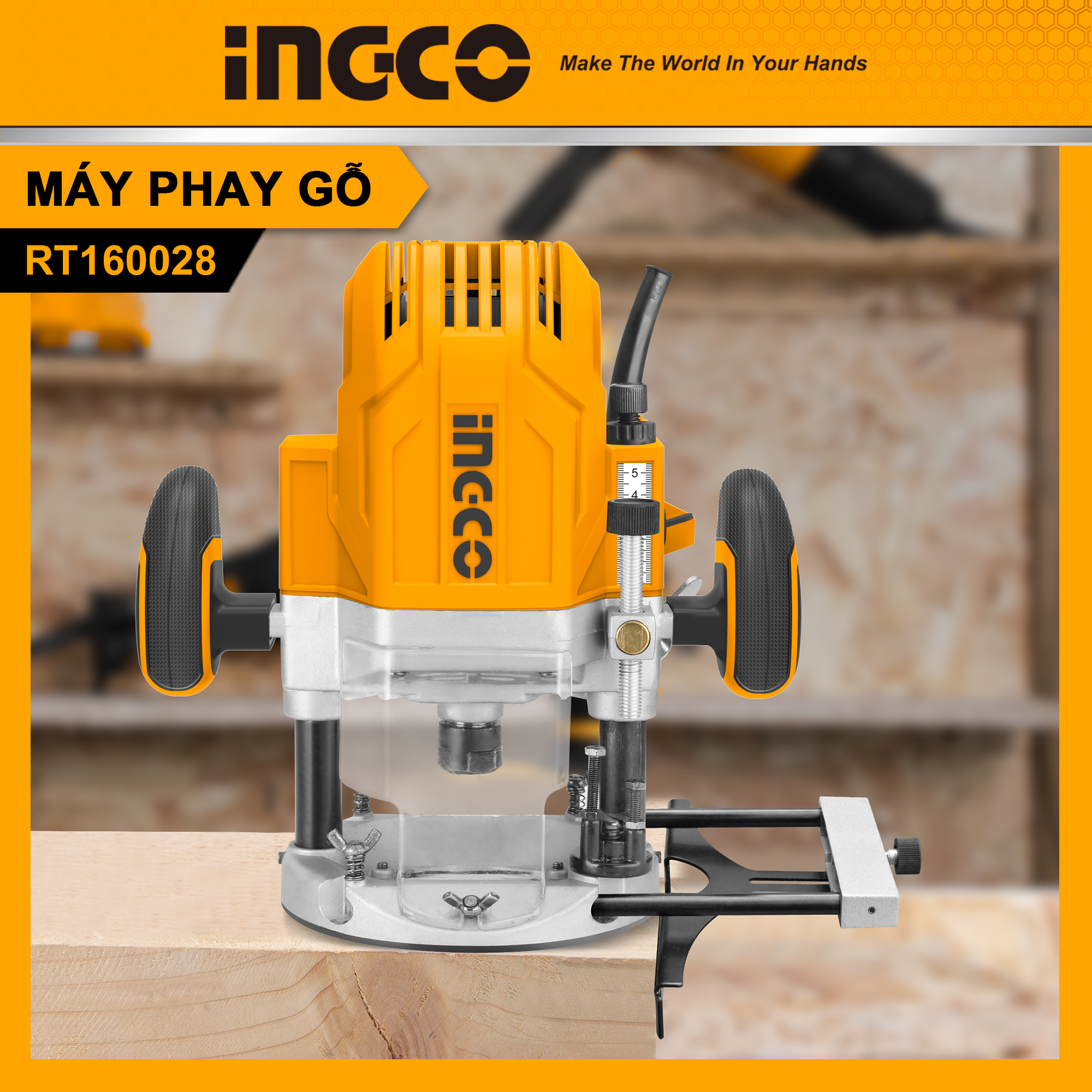 Máy phay gỗ rt160028