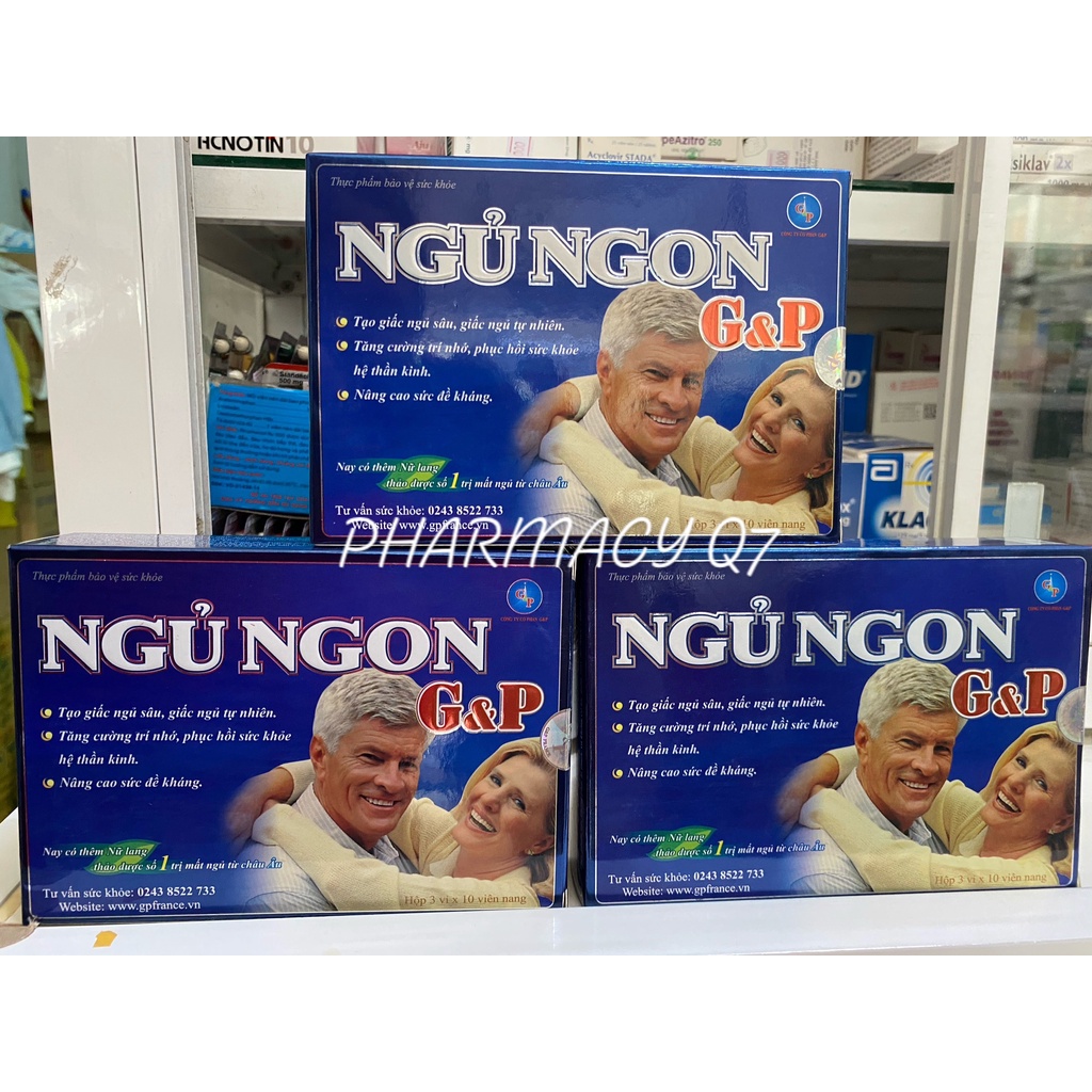 Ngủ ngon g&p | giúp dưỡng tâm an thần, tạo giấc ngủ sâu | ngủ ngon gp/ ngu ngon gp