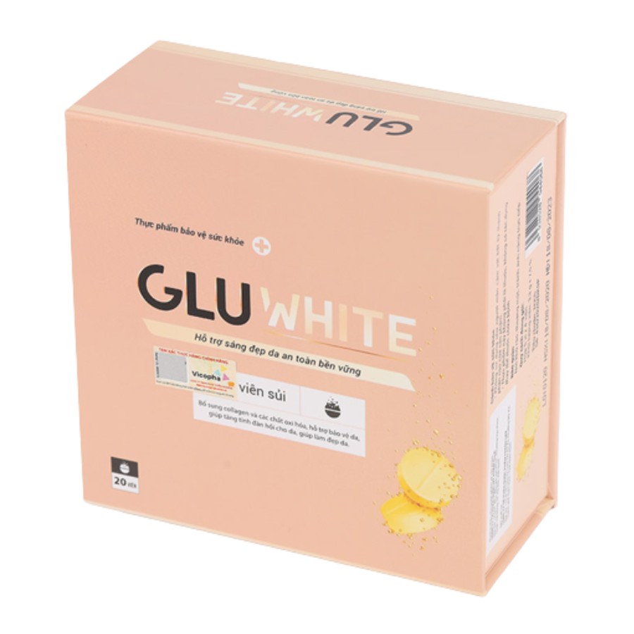 Viên sủi trắng da Gluwhite