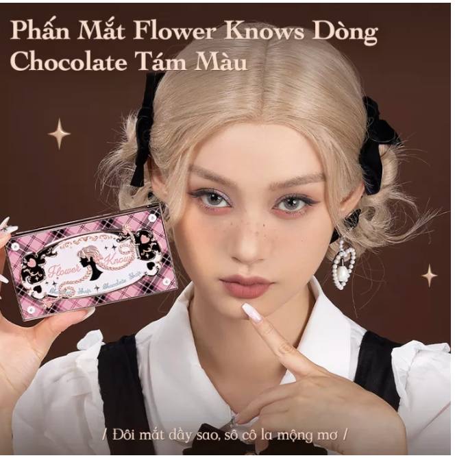 Phấn mắt FlowerKnows dòng Chocolate Wonder