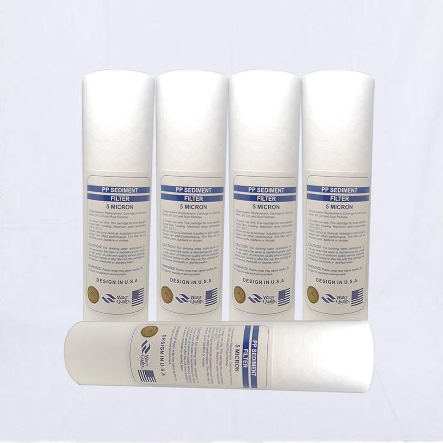 Bộ 5 lõi lọc nước số 1 pp 10 inch