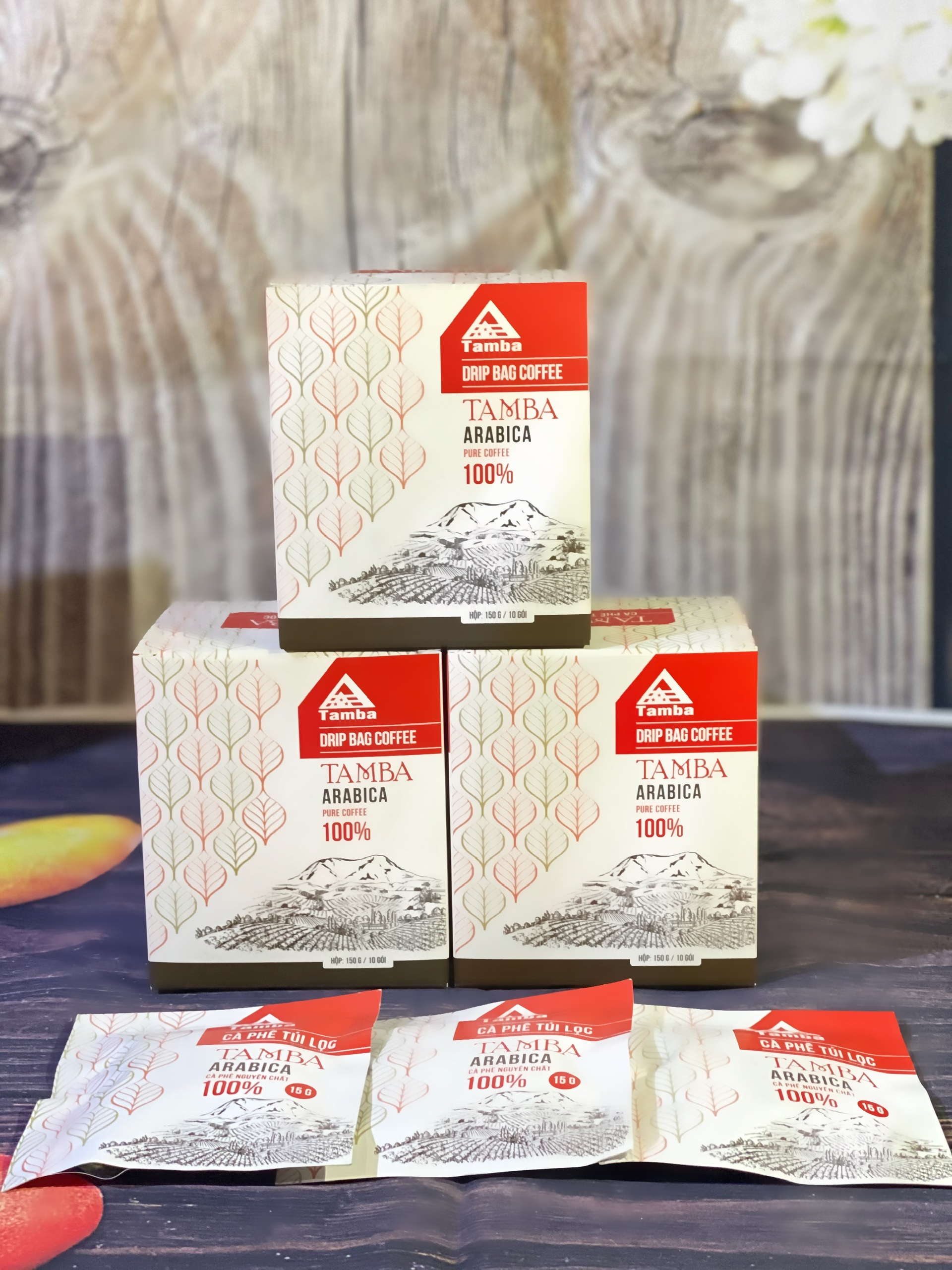 Cà phê túi lọc arabica - light roast - tamba coffee - 150gr