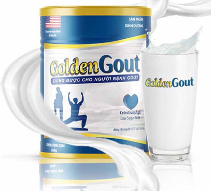 Sữa non Golden Gout dành cho người Gout
