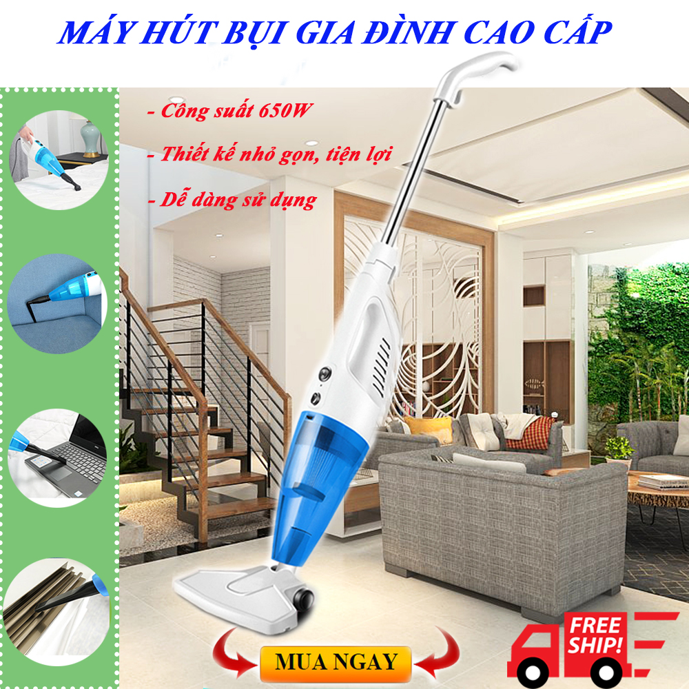 Máy Hút Bụi Gia Đình Cầm Tay, Máy Hút Bụi Cầm Tay Mini, Máy Hút Bụi Gia Đình. Dụng Cụ Lọc Hepa Trong Suốt, Hút Bụi với công suất cực lớn giúp loại bỏ hoàn toàn vi khuẩn, bụi bẩn, rác thải giúp bảo vệ sức khỏe.BH 1 đổi 1 !!!