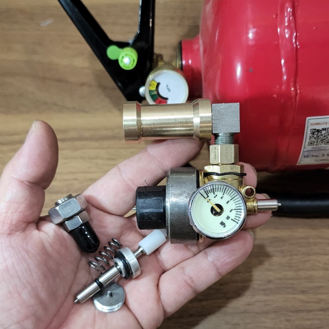 van bình cứu hỏa , ti độ van cứu hỏa chiệu áp cao , kèm phụ kiện