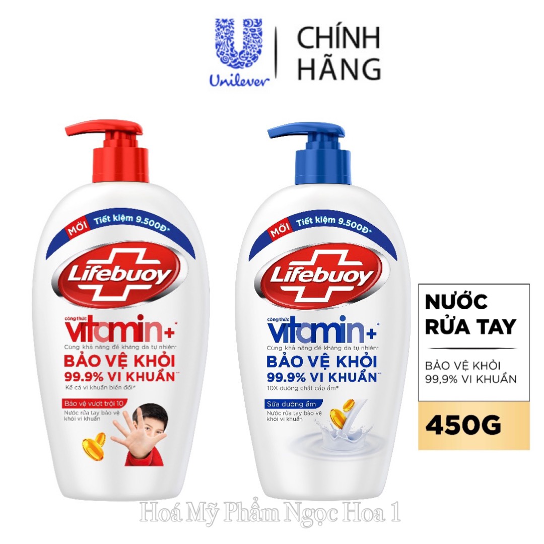 Nước rửa tay lifebuoy 450g