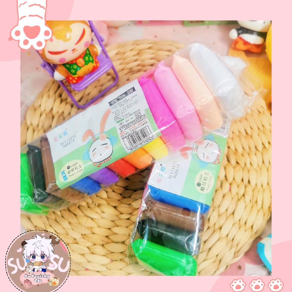 Đất sét tự khô 12 màu