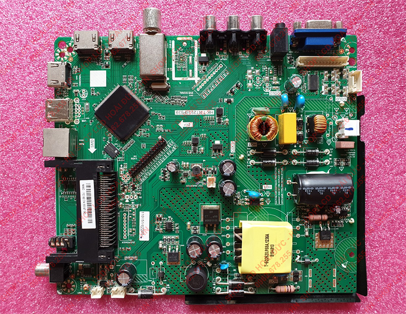 Bo mạch tivi mobell: model 32w600a, 32w600a