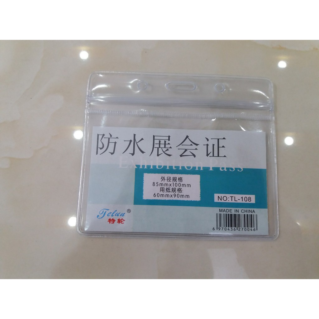 Combo 50 Bảng Tên Đeo thẻ học sinh [Kèm dây]