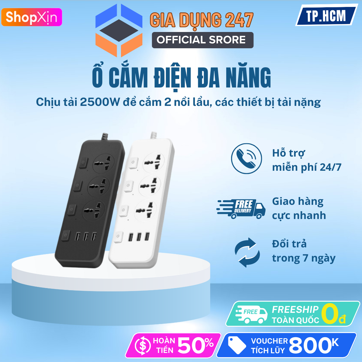 Ổ cắm điện thông minh, ổ cắm điện đa năng 3 ổ cắm 3 cổng usb sạc nhanh 5v-2.1a công suất 2500w nối dài 1,8m, ổ cắm,ổ điện, ổ cắm điện đa năng thông min, ổ cắm điện, ổ điện đa năng, ổ cắm thông minh, ổ cắm điện thông minh, ổ cắm điện wifi, ổ điện thông min