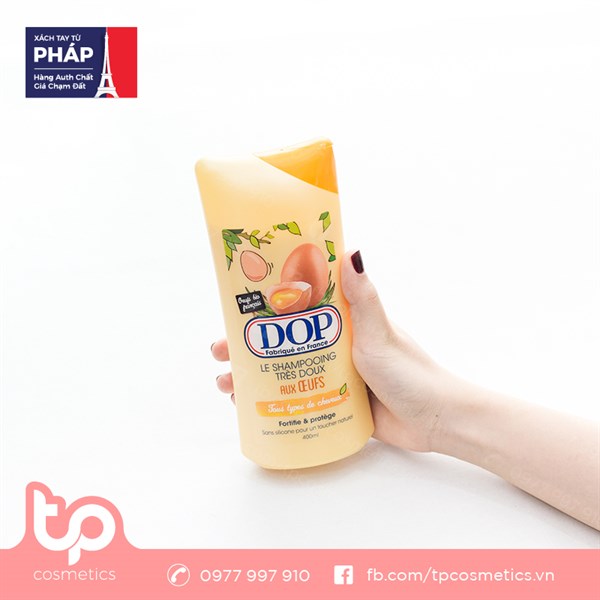 Dầu gội dop le shampooing tres doux aux oeufs 400ml be