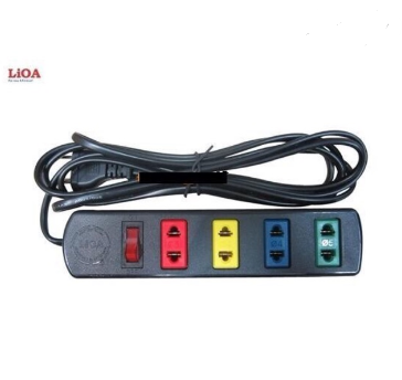 Ổ cắm nối 4 lỗ lioa 4ts3 - 4ts5