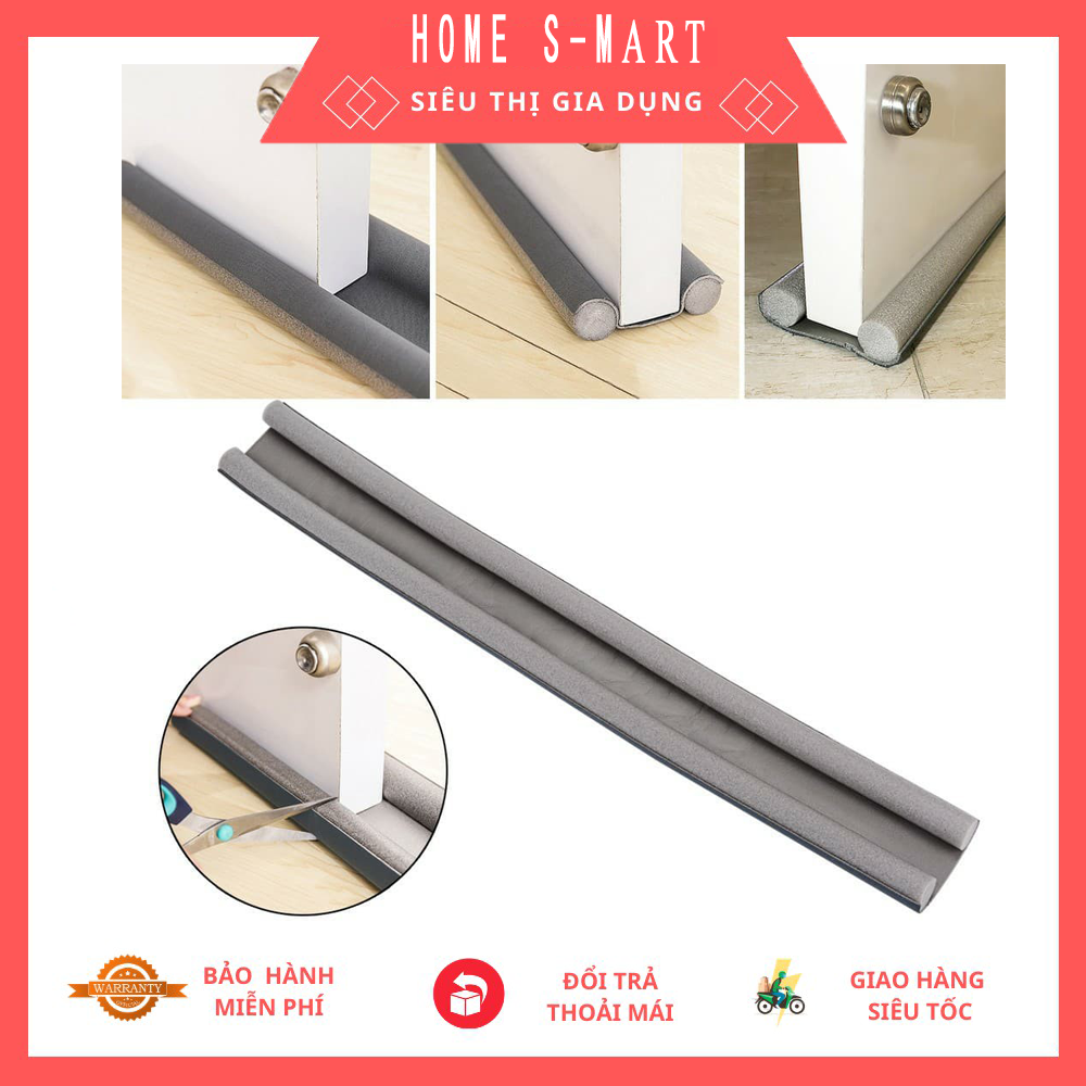 Miếng Xốp Chặn Cửa Cách Âm, Cách Nhiệt, Chắn Gió Tiện Dụng, Chất Liệu Cao Su Mềm Ngăn Ngừa Côn Trùng Cao Cấp, Xốp bịt kín đáy cửa chắn gió, bui, tiêng ồn