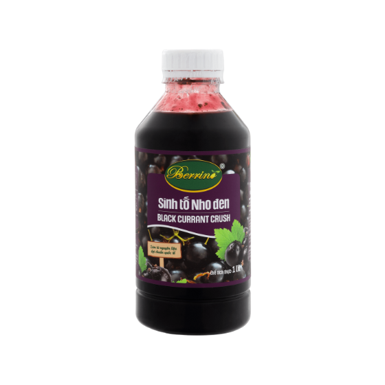 Sinh tố Berrino Nho đen chai 1L